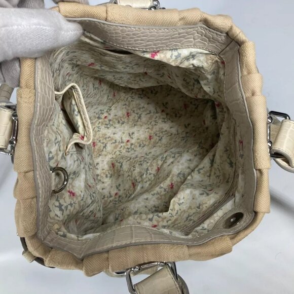 CELINE Macadam Logo Denim Gradient Bag Shoulder Bag Tote Bag - Picture 6 of 14